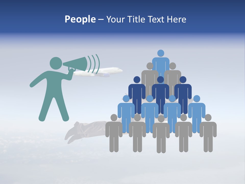 Soar Air Airplane PowerPoint Template