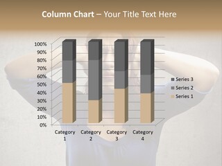 Headache Portrait Sound PowerPoint Template