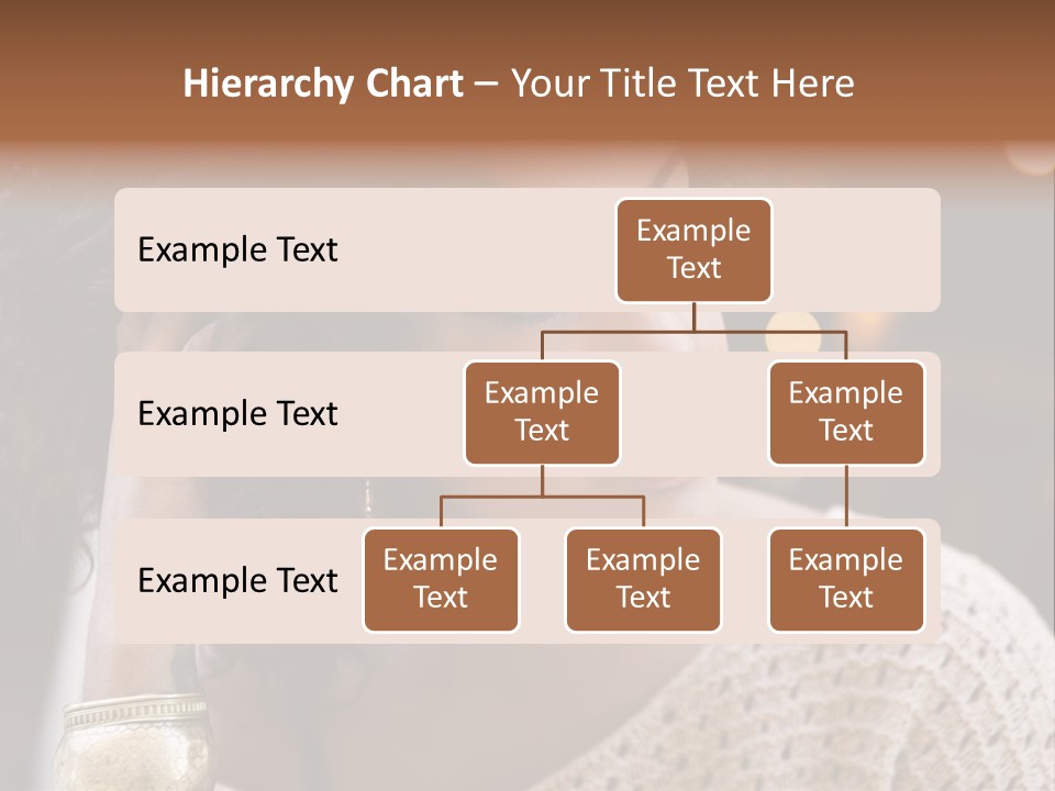 Closeup Earrings White PowerPoint Template