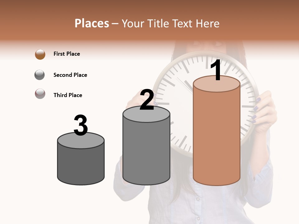 Girl Time Schedule PowerPoint Template