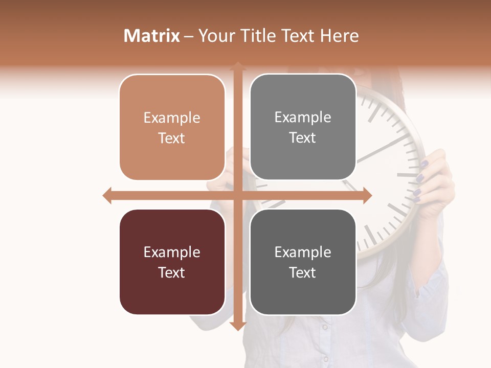 Girl Time Schedule PowerPoint Template