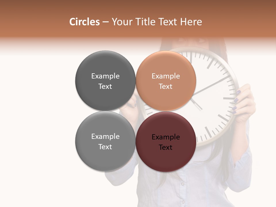 Girl Time Schedule PowerPoint Template