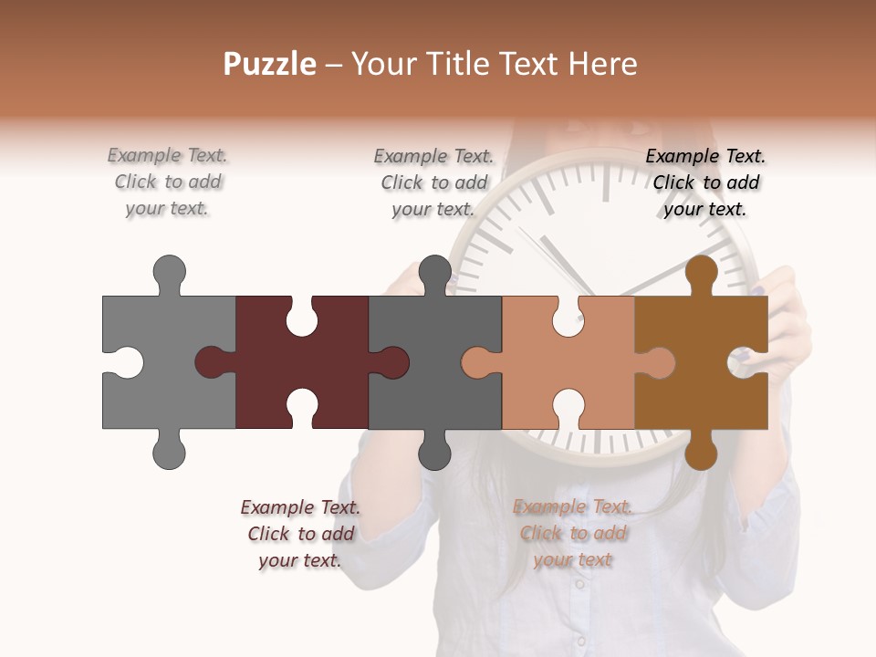 Girl Time Schedule PowerPoint Template