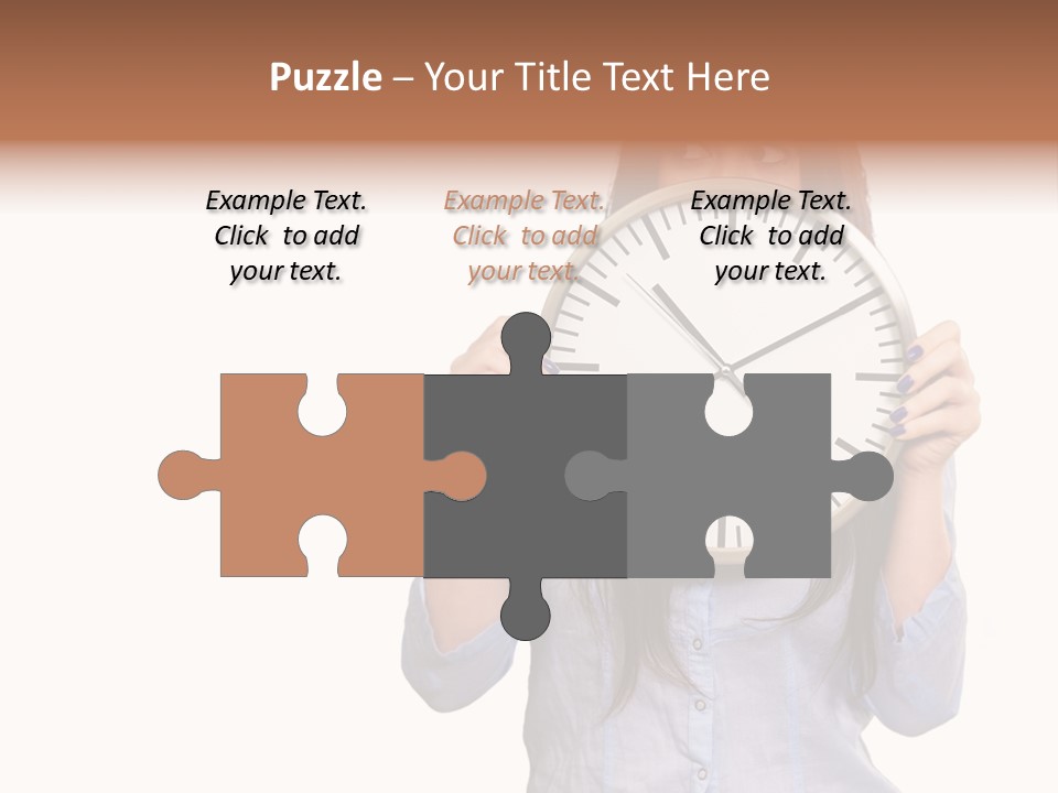 Girl Time Schedule PowerPoint Template