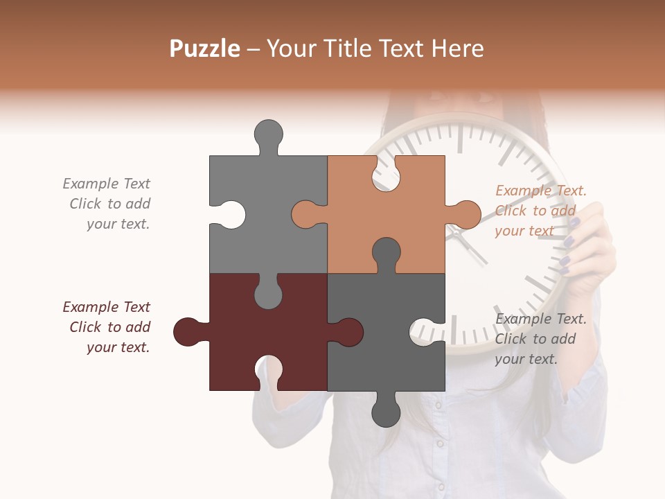 Girl Time Schedule PowerPoint Template