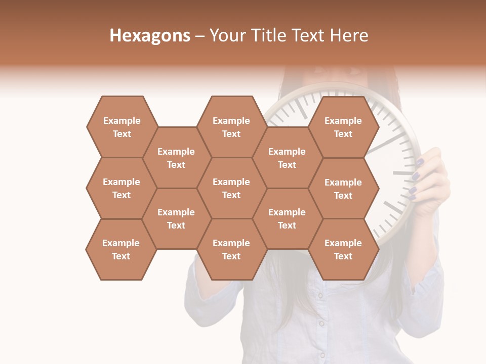 Girl Time Schedule PowerPoint Template