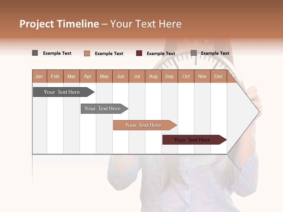 Girl Time Schedule PowerPoint Template