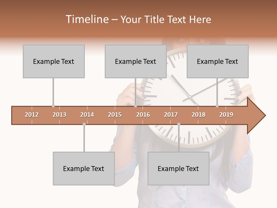 Girl Time Schedule PowerPoint Template