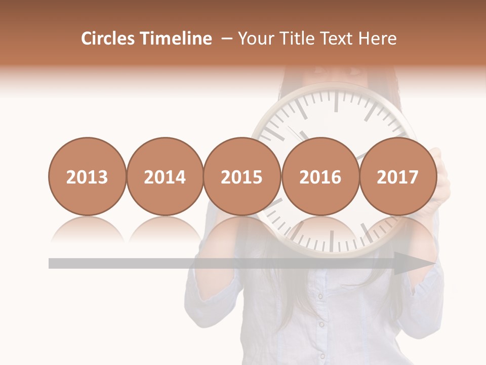 Girl Time Schedule PowerPoint Template