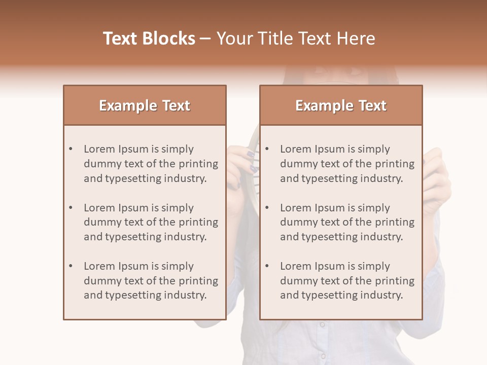 Girl Time Schedule PowerPoint Template