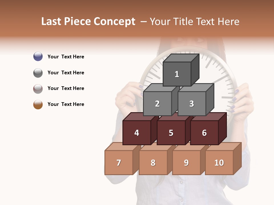 Girl Time Schedule PowerPoint Template