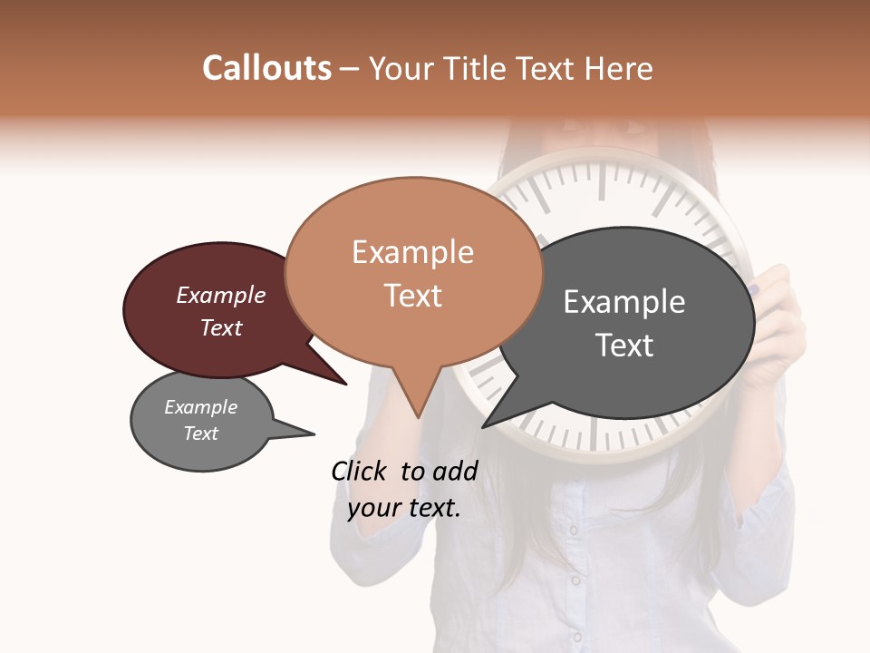 Girl Time Schedule PowerPoint Template