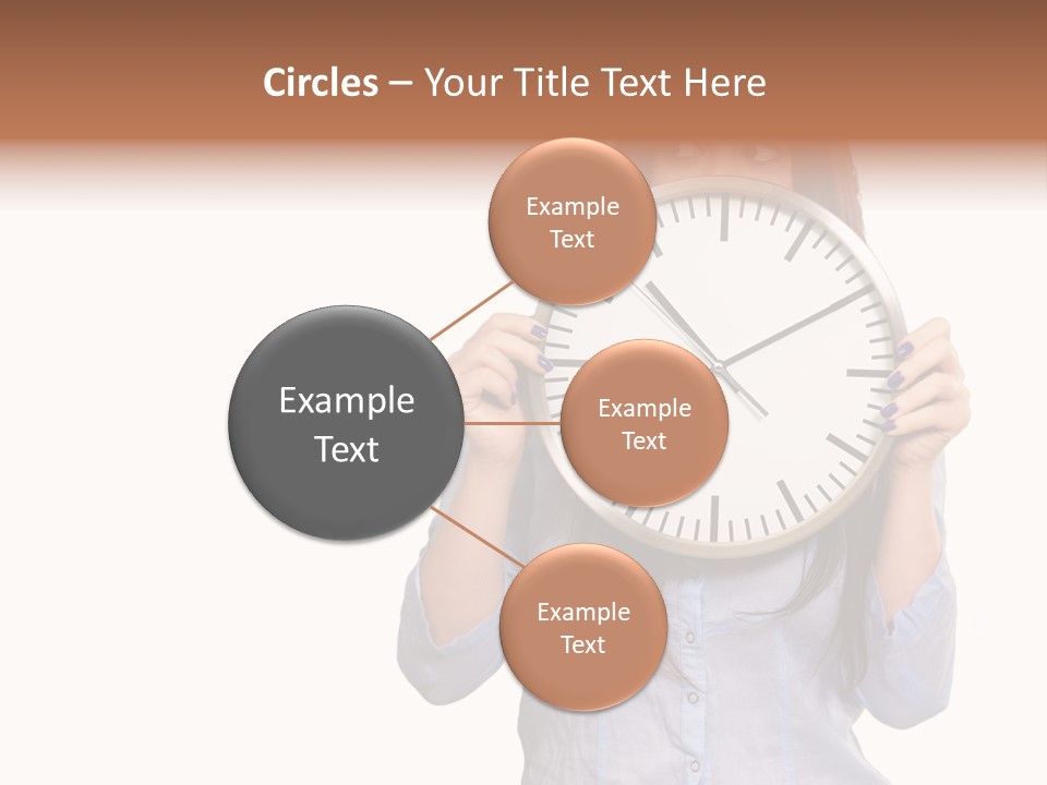 Girl Time Schedule PowerPoint Template