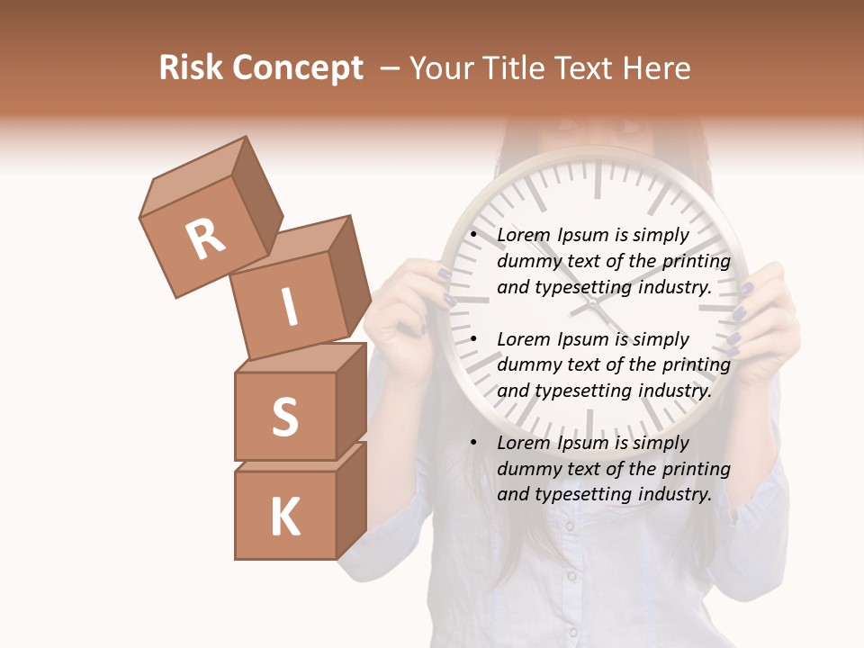 Girl Time Schedule PowerPoint Template