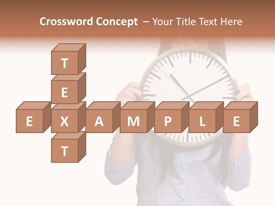 Girl Time Schedule PowerPoint Template