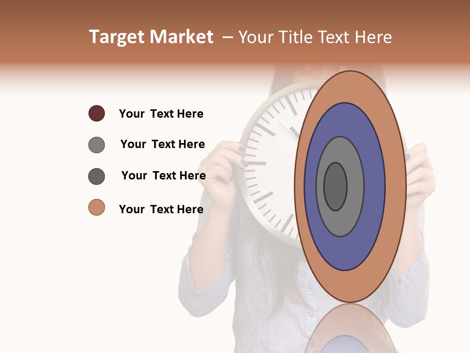 Girl Time Schedule PowerPoint Template