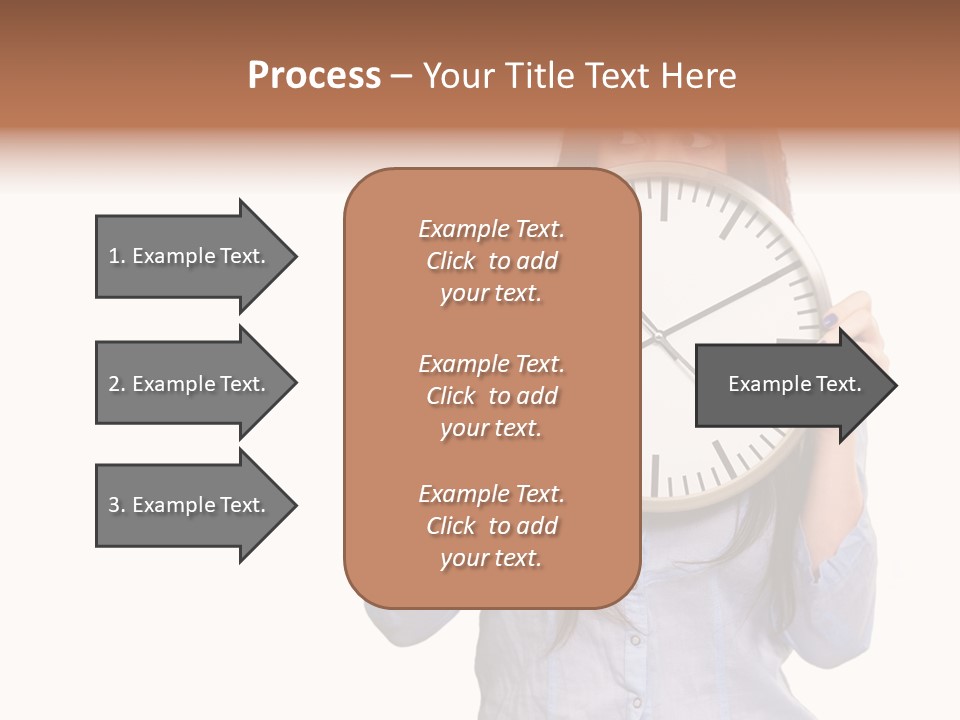 Girl Time Schedule PowerPoint Template
