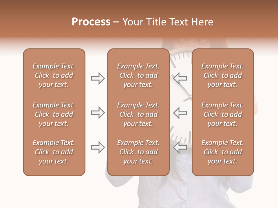 Girl Time Schedule PowerPoint Template