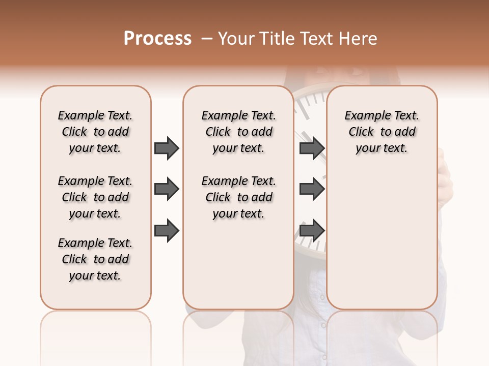 Girl Time Schedule PowerPoint Template