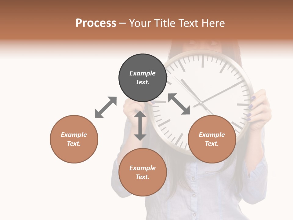 Girl Time Schedule PowerPoint Template