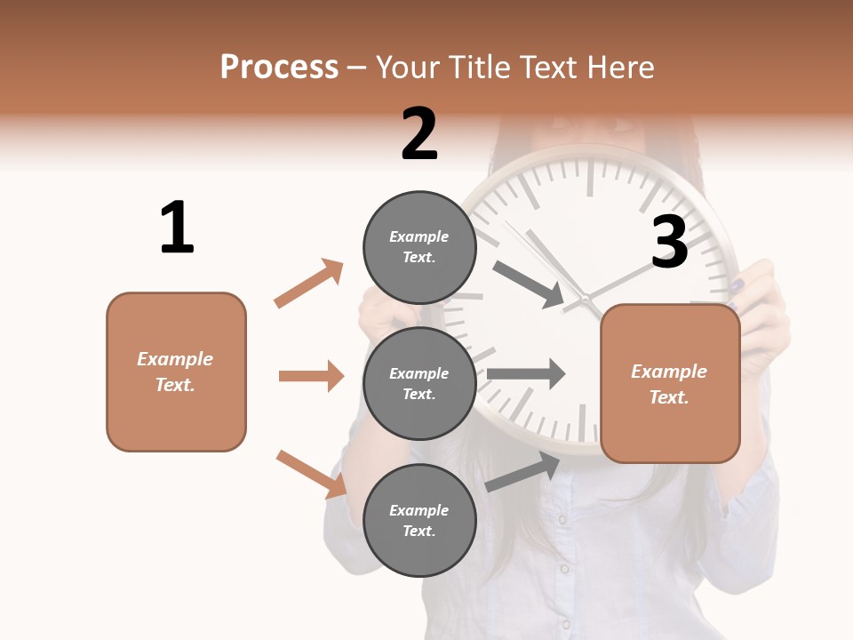 Girl Time Schedule PowerPoint Template