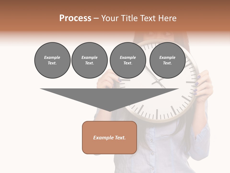 Girl Time Schedule PowerPoint Template