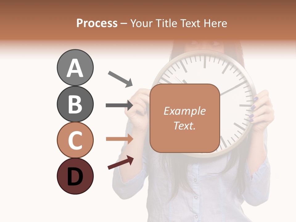 Girl Time Schedule PowerPoint Template