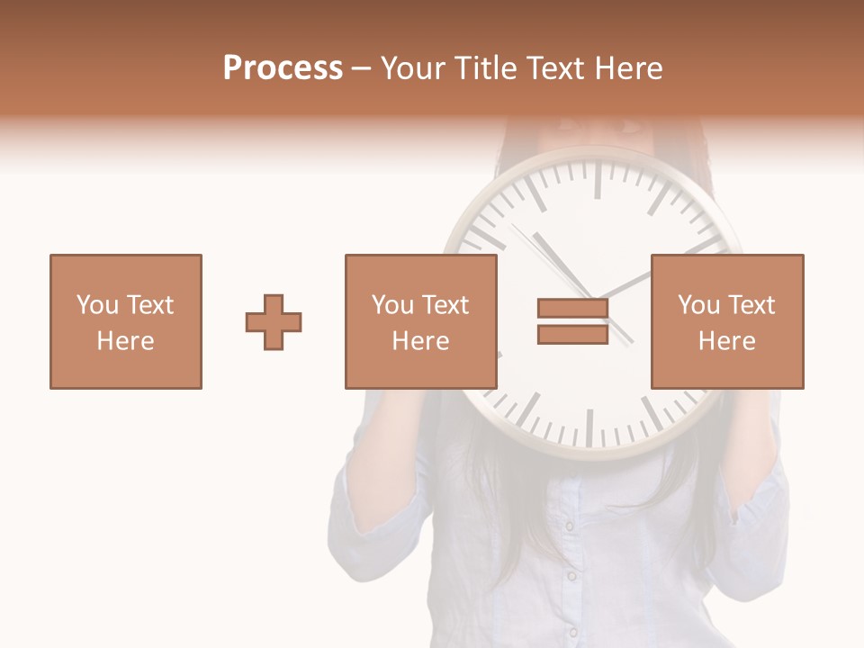 Girl Time Schedule PowerPoint Template
