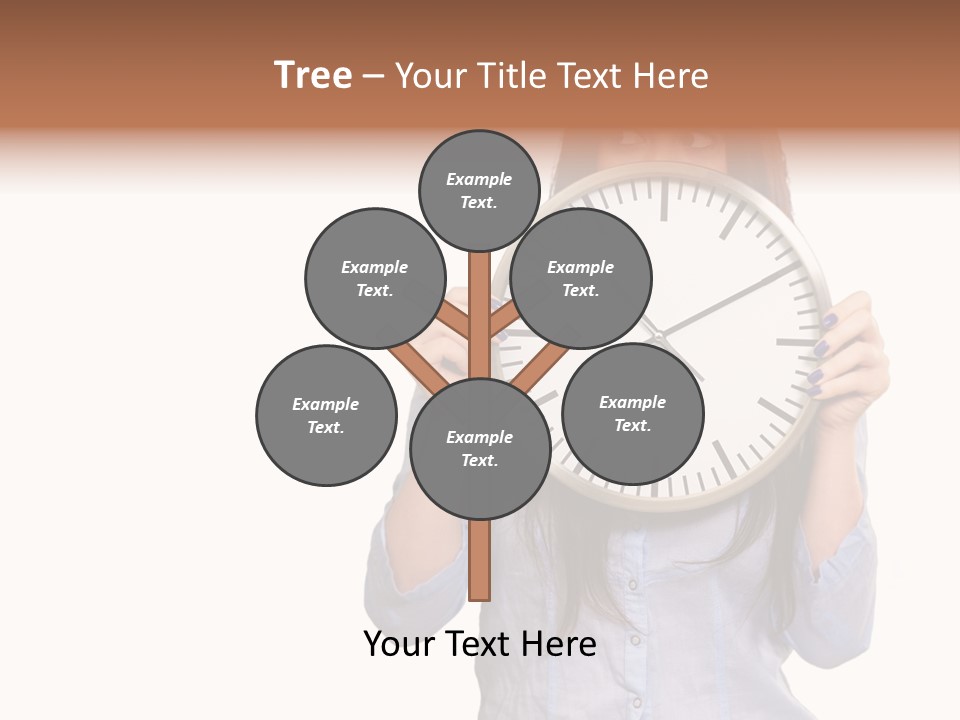 Girl Time Schedule PowerPoint Template