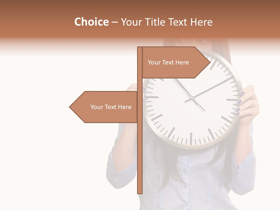 Girl Time Schedule PowerPoint Template