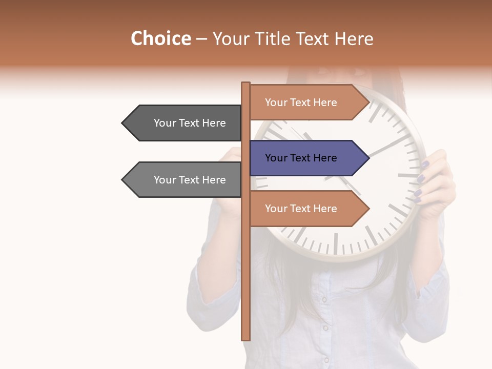 Girl Time Schedule PowerPoint Template