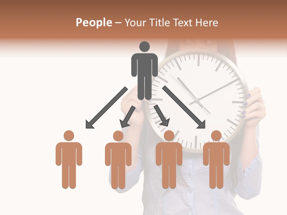 Girl Time Schedule PowerPoint Template