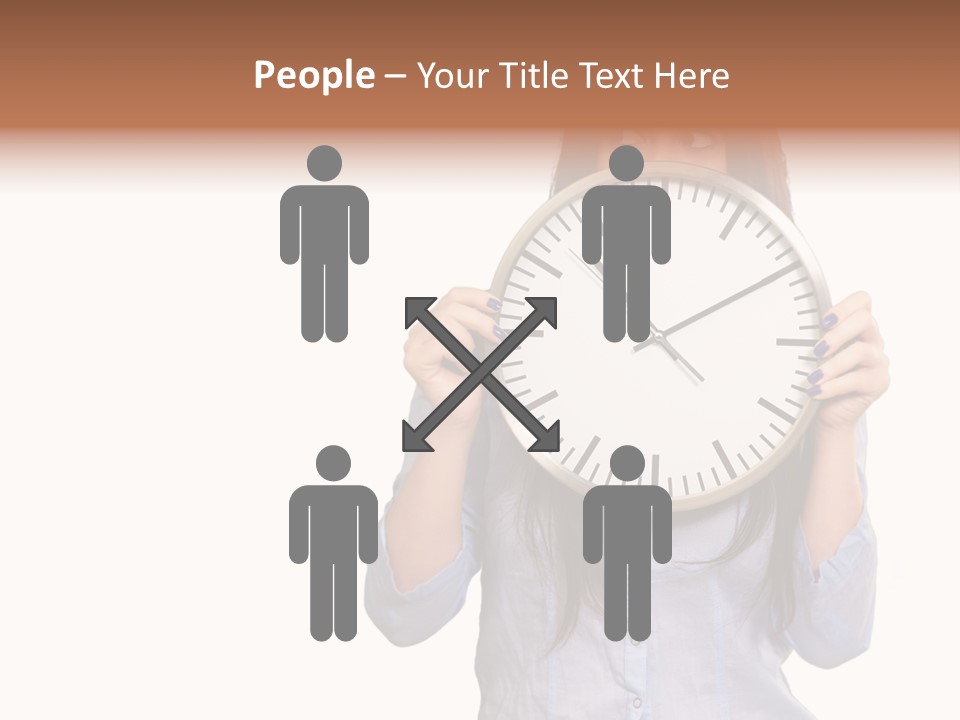 Girl Time Schedule PowerPoint Template