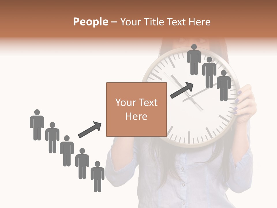 Girl Time Schedule PowerPoint Template