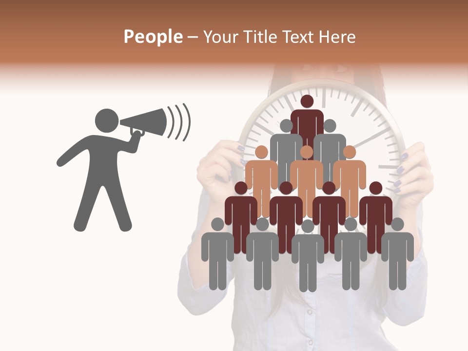 Girl Time Schedule PowerPoint Template