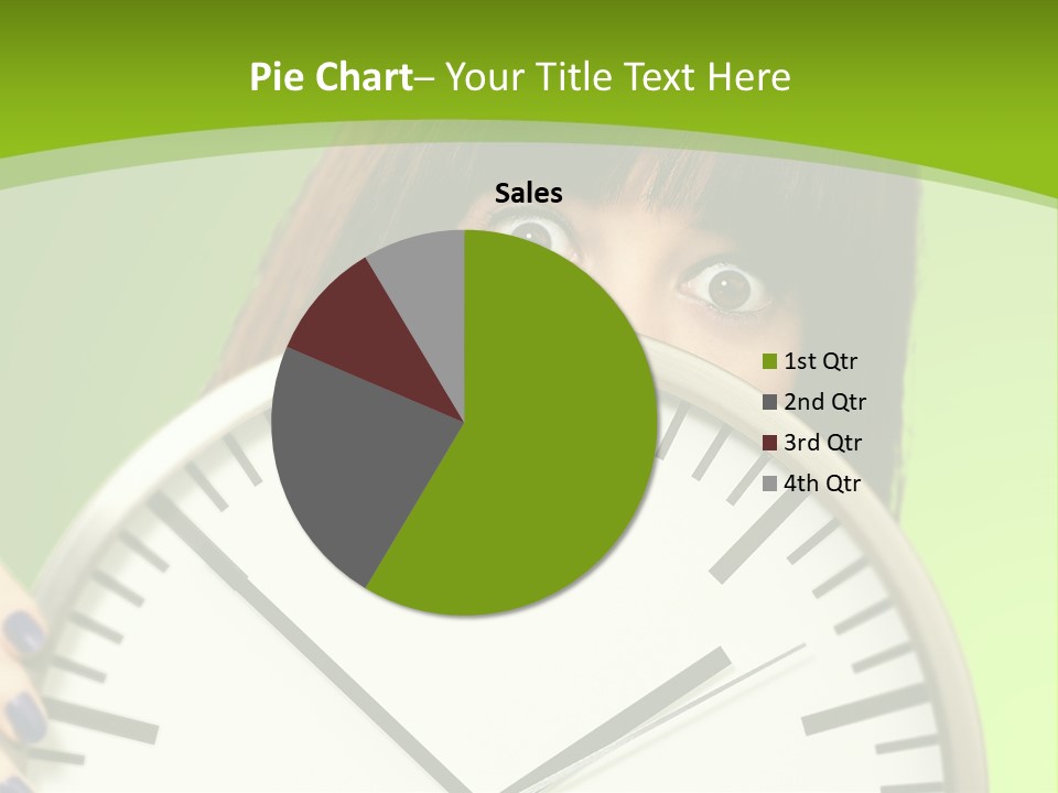 Background Time Eyes PowerPoint Template