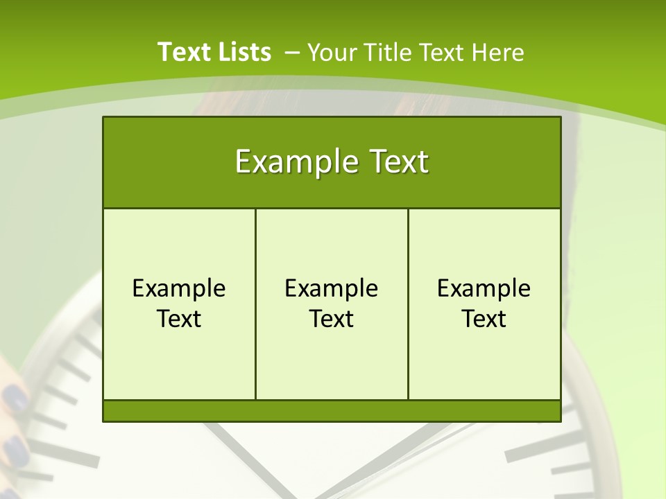 Background Time Eyes PowerPoint Template