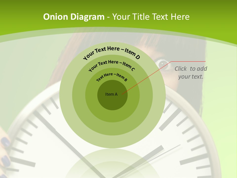 Background Time Eyes PowerPoint Template