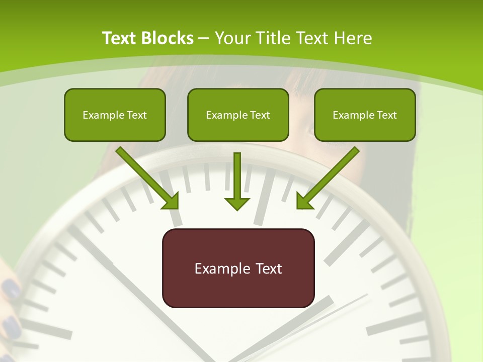 Background Time Eyes PowerPoint Template