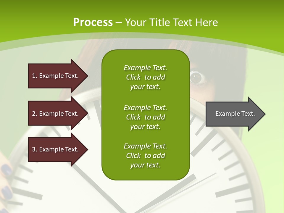 Background Time Eyes PowerPoint Template