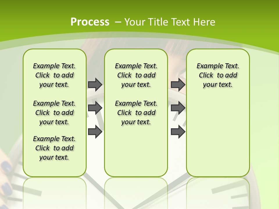 Background Time Eyes PowerPoint Template