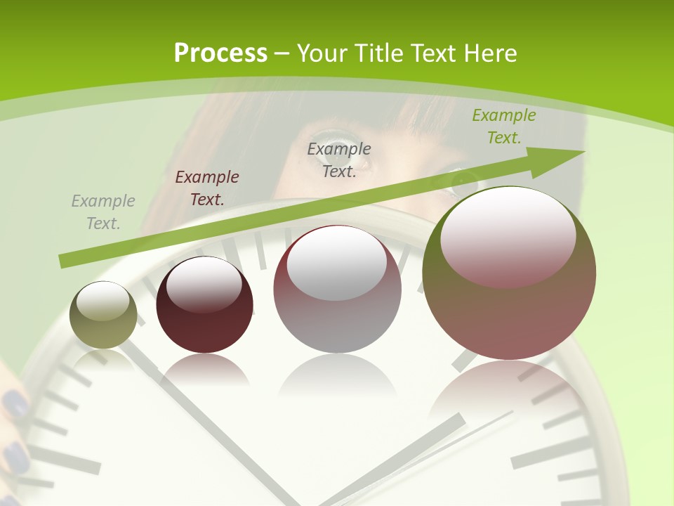 Background Time Eyes PowerPoint Template