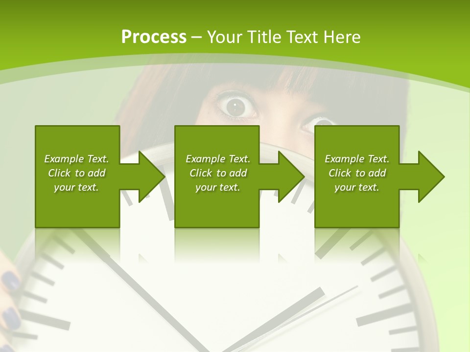 Background Time Eyes PowerPoint Template