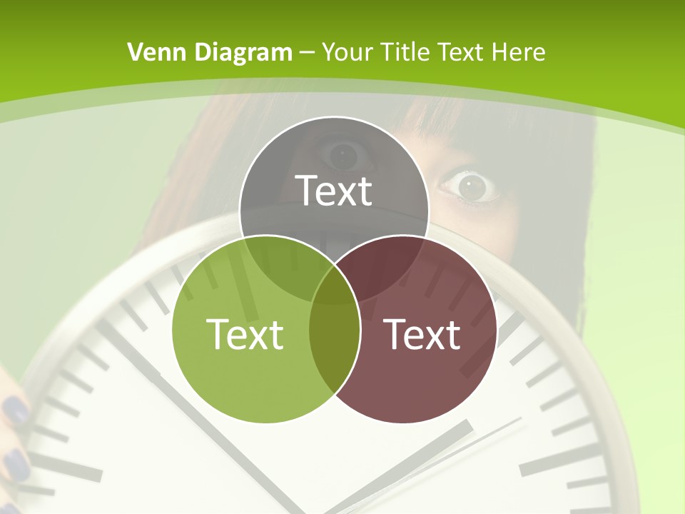 Background Time Eyes PowerPoint Template