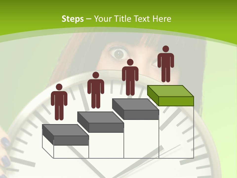 Background Time Eyes PowerPoint Template