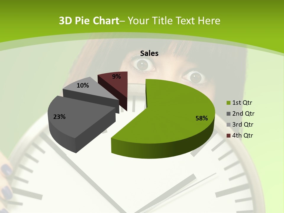Background Time Eyes PowerPoint Template