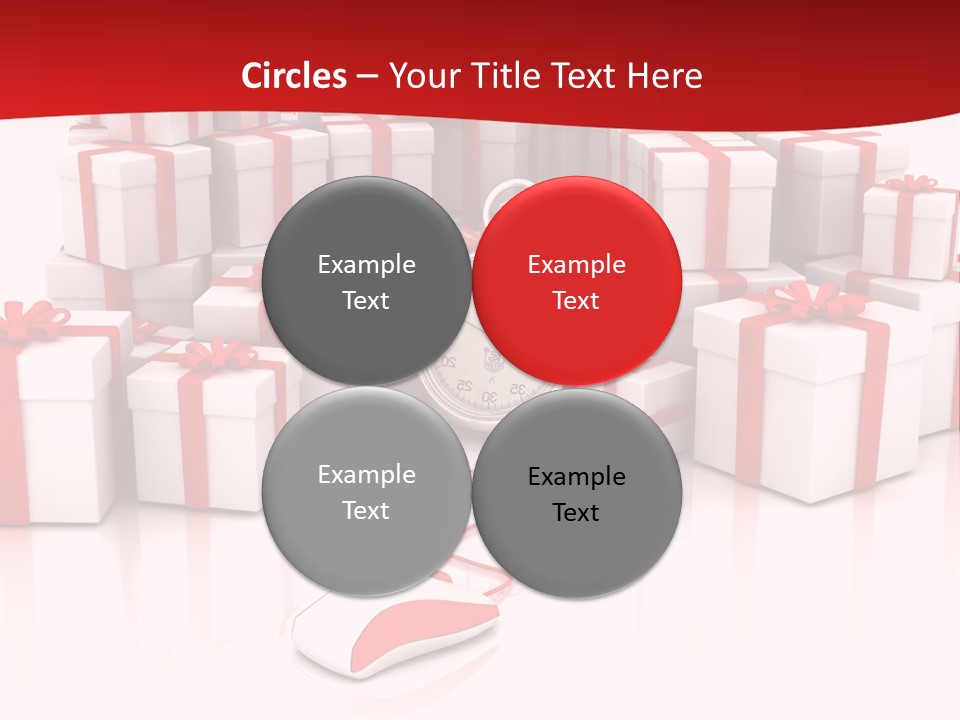 Helmet Happiness Stand PowerPoint Template