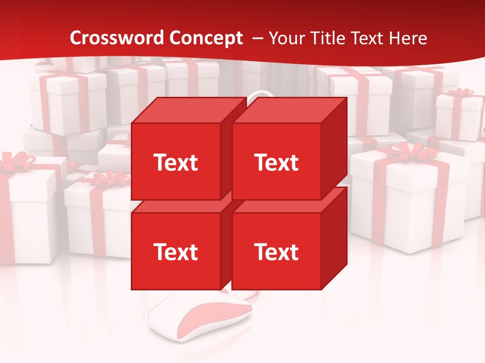 Helmet Happiness Stand PowerPoint Template