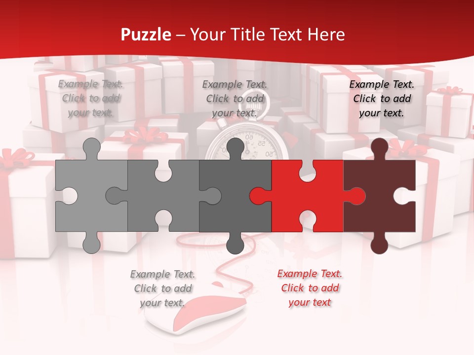 Helmet Happiness Stand PowerPoint Template