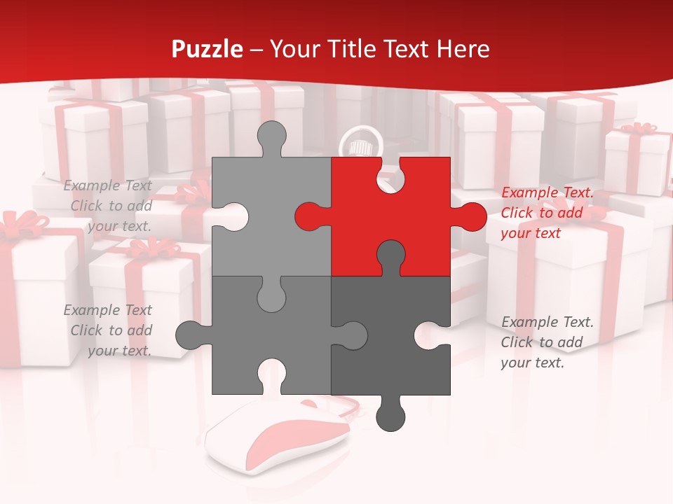 Helmet Happiness Stand PowerPoint Template